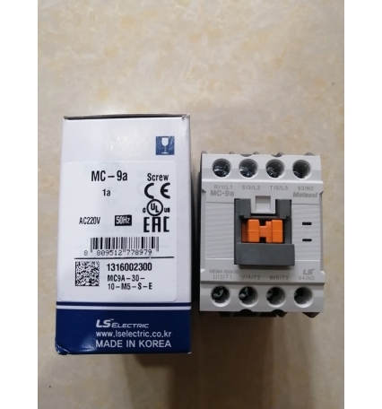 Khởi động từ LS 9b, contactor 9b, Mc-9b Ls, made in korea, 100% chính hãng nhập khẩu, MC-9b 220v