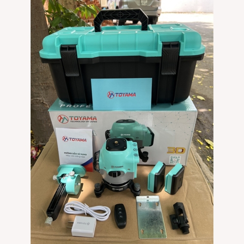 MÁY CÂN BẰNG LASER 3D TOYAMA T-3D