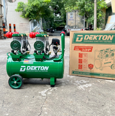 DK-AC2950 MÁY NÉN KHÍ DEKTON 50L (KHÔNG DẦU)