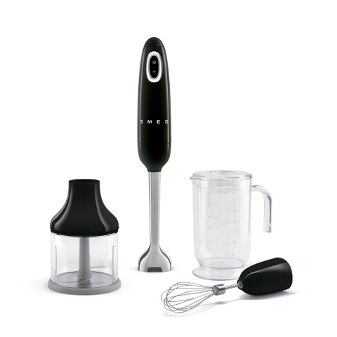 Bộ máy xay cầm tay SMEG HBF03BLEU 700W màu đen