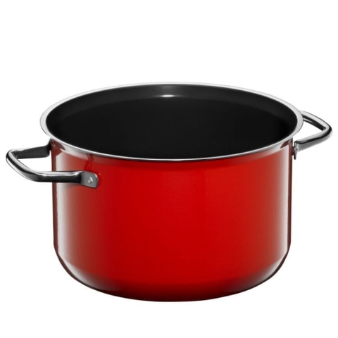 Nồi WMF Fusiontec Compact Fleischtopf mit Glasdeckel 24cm màu đỏ