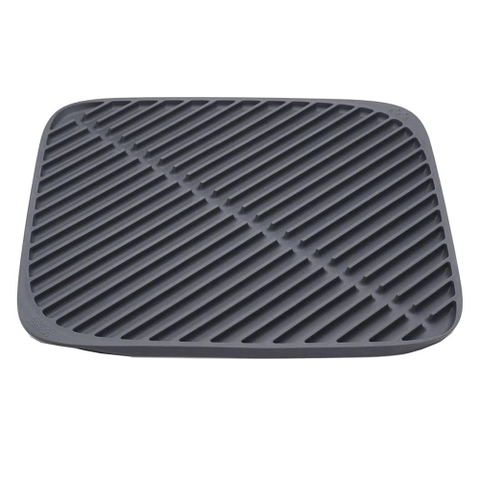 Khay úp cốc, bát đĩa đa năng Joseph Joseph 85087 Flume™ - Kleine faltbare Ausgussmatte - Grau VE 4