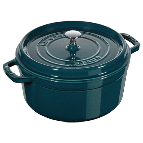Staub - Nồi tròn màu xanh ngọc - 26cm (5.2L)