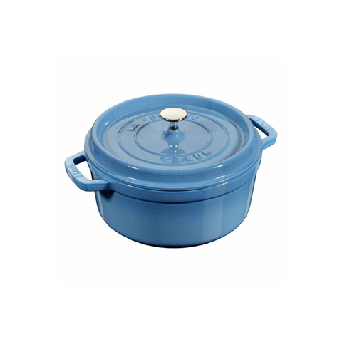 Staub - Nồi tròn màu xanh nhạt 14cm (0.8L)