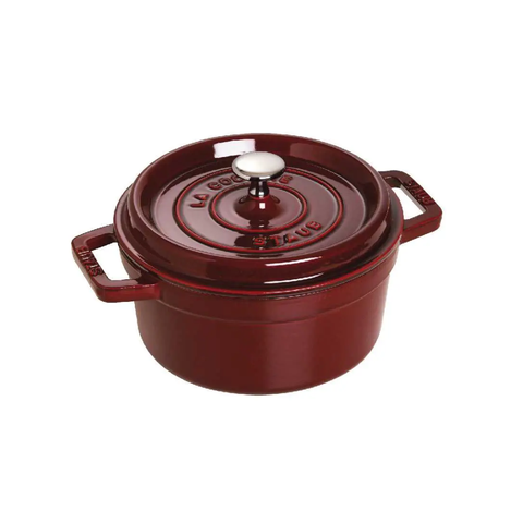 Staub - Nồi tròn màu đỏ lựu - 20cm (2.2L)