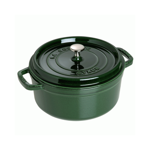 Staub - Nồi tròn màu xanh rêu - 22cm (2.6L)