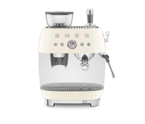 Máy pha cafe SMEG EGF03CREU màu kem có kèm cối xay