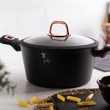 Nồi Berlinger Haus BH/1642N 24cm - màu đen/vàng hồng