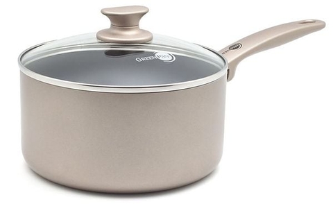 Chảo sâu lòng có nắp kính Greenpan 20cm CAMBRIDGE BRONZE CC004474-001