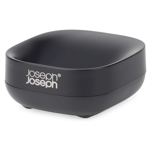 Hộp đựng xà phòng Joseph Joseph Slim Compact Soap Dish 70601 Matte Black màu đen nhám