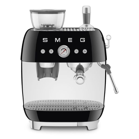 Máy pha cafe SMEG EGF03BLEU màu đen kèm cối xay