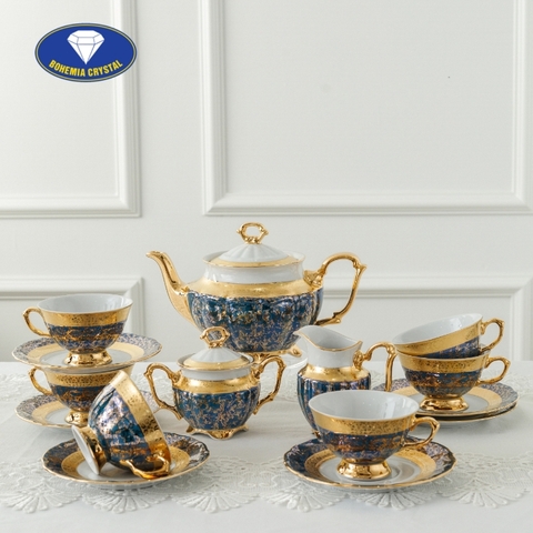 Bohemia - Bộ ấm trà sứ Tiệp MT CS LM011