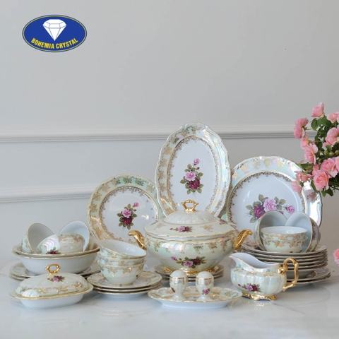 Bohemia - Bộ đồ ăn sứ Tiệp MT JS L CE