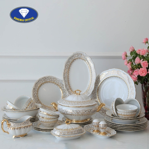 Bohemia - Bộ đồ ăn sứ Tiệp MT JS LB111