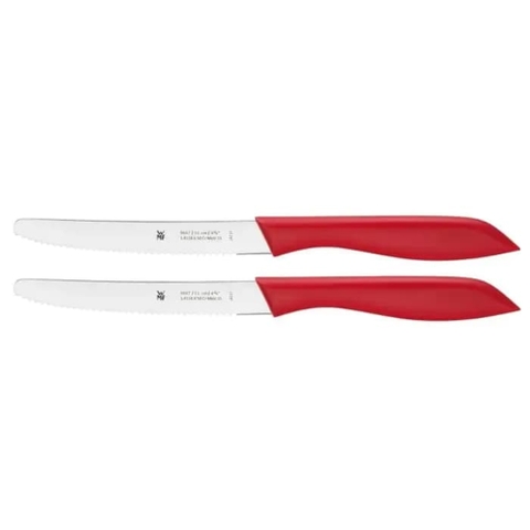 Set 2 dao gọt hoa quả WMF Gemüsemesser-Set 2-teilig Rot màu đỏ