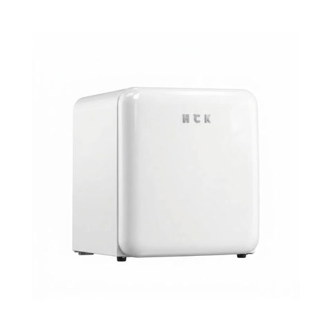 Tủ lạnh mini retro HCK BC-46R 48L màu trắng cánh kín