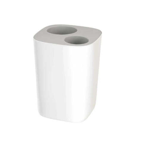 Thùng rác nhà tắm 2 ngăn Joseph Joseph 70514 Split 8L (Grey)