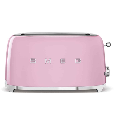 Máy nướng bánh mỳ SMEG TSF02PKEU màu hồng