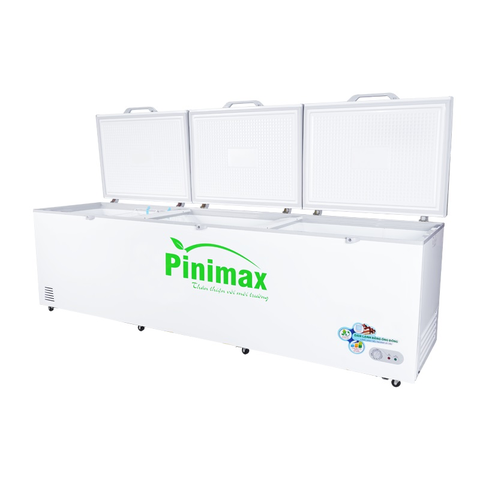 Tủ đông Inverter Pinimax 119AF3 1190L, dàn lạnh đồng bền bỉ