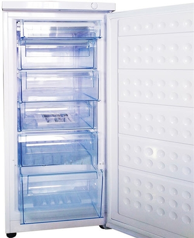 Tủ đông đứng Hòa Phát 160 lít 6 ngăn đông