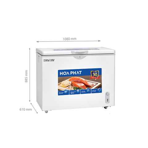 Tủ nguyên Đông 252L Hòa Phát HPF-AN6252 1 ngăn đông, 1 cửa mở