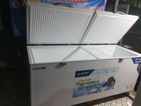 Tủ đông dung tích lớn Hòa Phát 1 ngăn đông , 2 cánh HPF AD6783 dài 2,1 mét