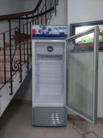 Tủ mát Hòa Phát 1 cánh HSR D6195 500l , dàn đồng, chống tuyết, chống đọng sương.
