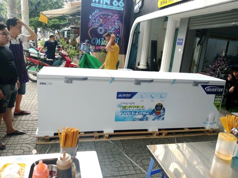 Tủ đông 1218 Lít Hòa Phát HPF-AD81190 Công Nghệ Inverter, 1 Ngăn 3 Cửa