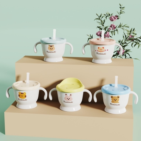 Cốc tập uống nước 3 giai đoạn Kichilachi