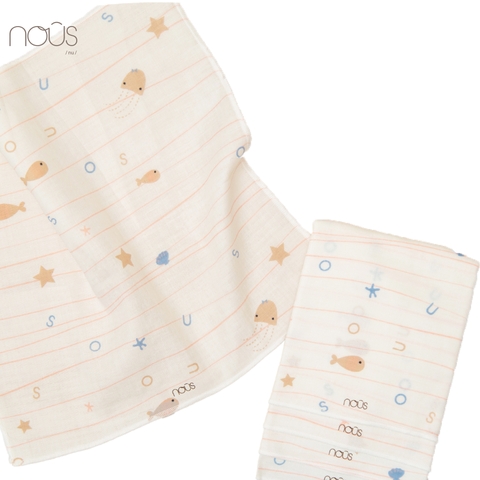 Set 5 khăn sữa mực hồng