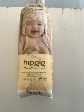 Tã quần HIPGIG size 6XL (Trên 30kg)