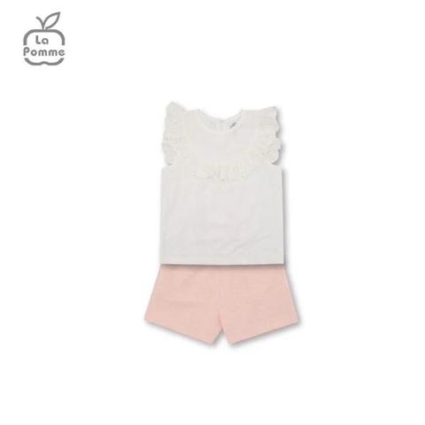 Bộ ba lỗ La Pomme ren cổ điệu đà