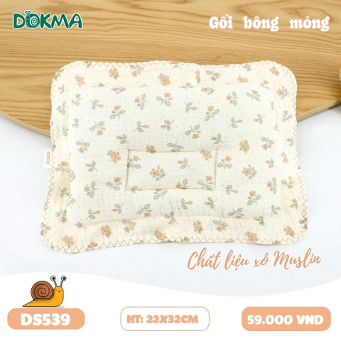 Gối bông mỏng Dokma - DS539