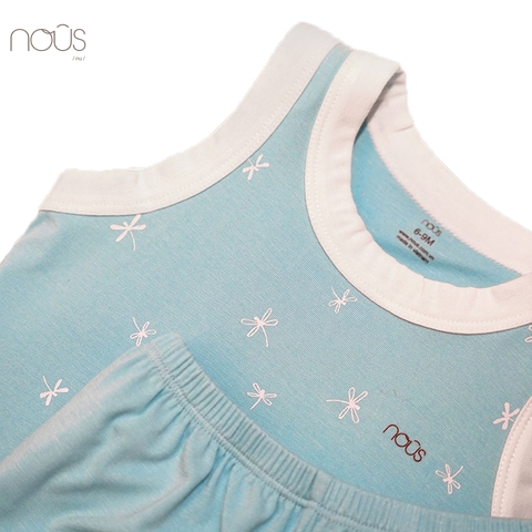 Bộ ba lỗ xanh hình chuồn chuồn