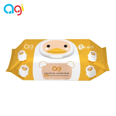 Khăn ướt Agi không mùi 100 tờ