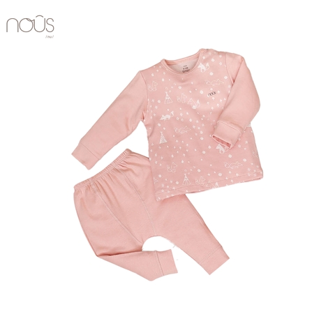 Bộ cài vai dài cáo hồng đào