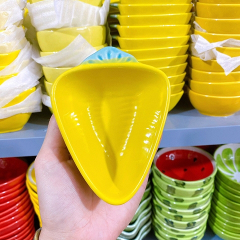 Chén sứ ăn dặm cho bé hình trái cây nhỏ