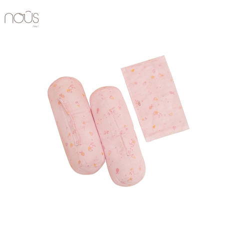 Gối chặn hồng hình hoa quả