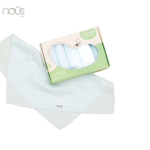 Khăn sữa bamboo màu xanh