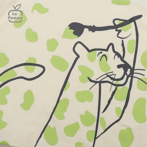 Bộ cộc tay La Pomme báo đốm tập tô