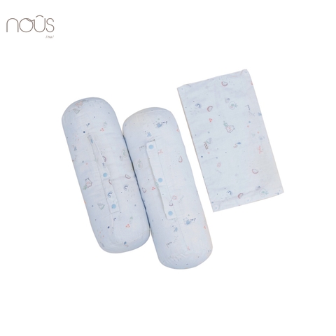 Gối chặn xanh hình hoa quả