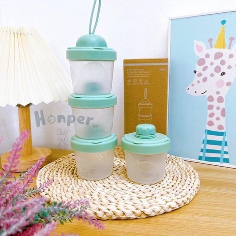 Hộp chia sữa 4 tầng HK2204