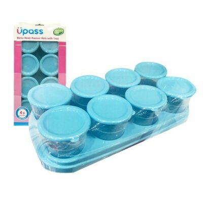 Bộ khay trữ đông thức ăn Upass có nắp đậy 8 hộp (70ml/hộp)