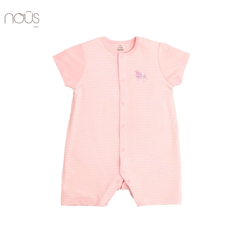 Bộ body cộc kẻ hồng hình bọ rùa