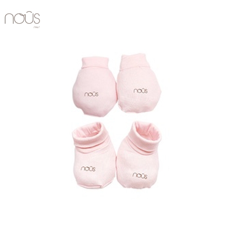 Set bao tay bao chân hồng