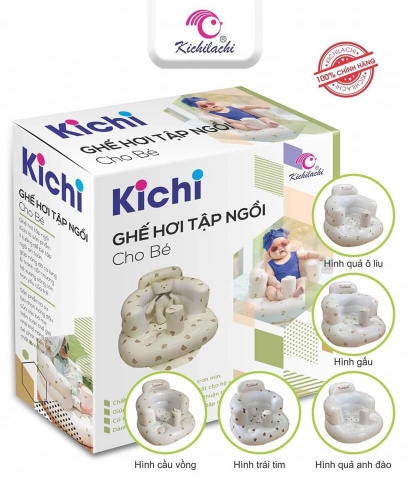 Ghế hơi tập ngồi Kichilachi (Loại cao cấp, nhựa dày)