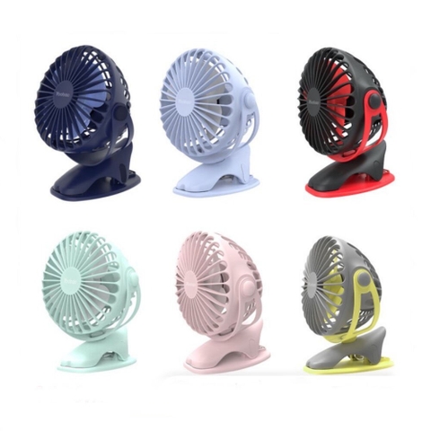 Quạt kep tích điện mini Yoobao - xoay góc 720 độ, 32 tiếng, 6400 mAh