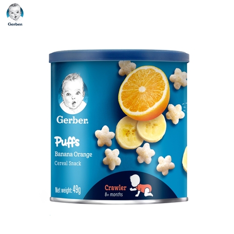 Bánh ăn dặm Nestlé Gerber cao vị chuối - lon 42g