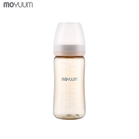 Bình sữa Moyuum Hàn Quốc cao cấp PPSU 270ml (Bình trơn)