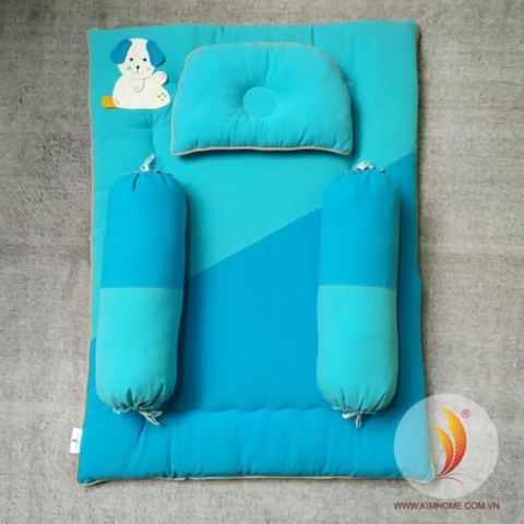 Set nệm gối sơ sinh Kim Home